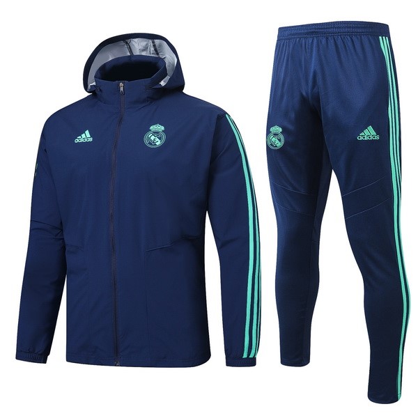 Rompevientos Conjunto Completo Real Madrid 2019-20 Azul Verde